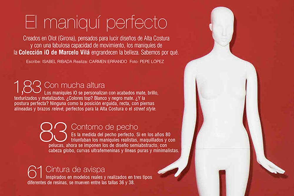 “El maniquí perfecto” en el nuevo número de TELVA Telva: El Maniquí Perfecto - Colección IO