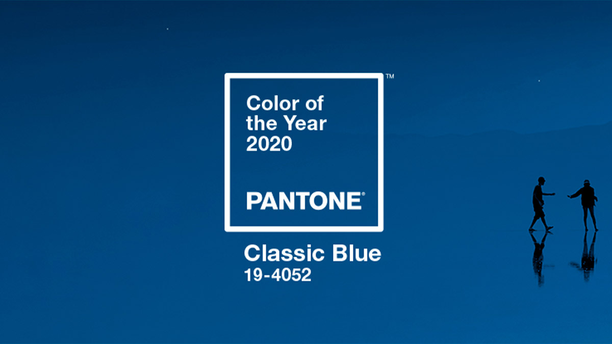 Color Pantone 2020: Classic Blue Pantone Classic Blue 2020