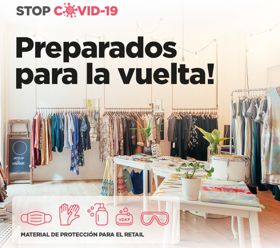 Material de protección para el Retail Preparados para la vuelta